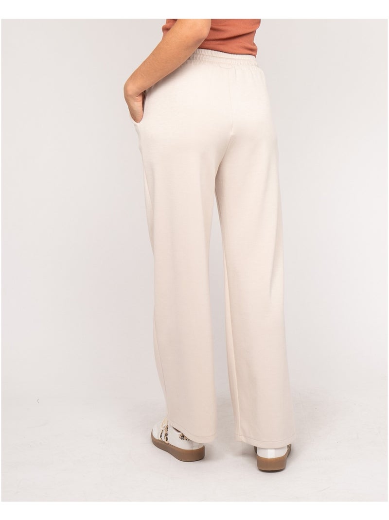 Pantalon molleton EPINELLE Beige - Kiabi
