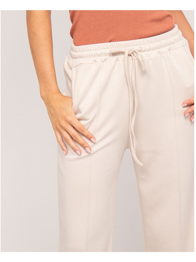 Pantalon molleton EPINELLE Beige - Kiabi