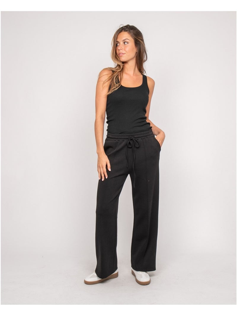 Pantalon molleton EPINELLE Noir - Kiabi