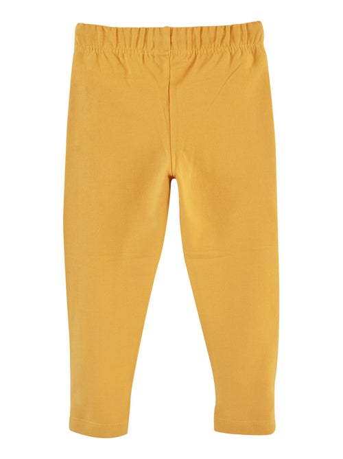 PANTALON MOLLETON JAUNE DJIMMY - Kiabi PANTALON MOLLETON JAUNE DJIMMY - Kiabi