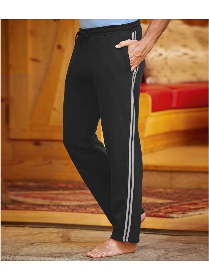 Pantalon Molleton Sport et Détente  - Atlas For Men Noir - Kiabi