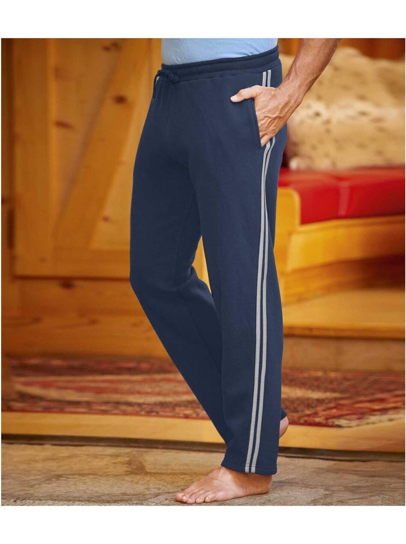 Pantalon Molleton Top Confort  - ATLAS FOR MEN Bleu marine - Kiabi