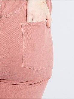 Pantalon mom taille haute - Kiabi