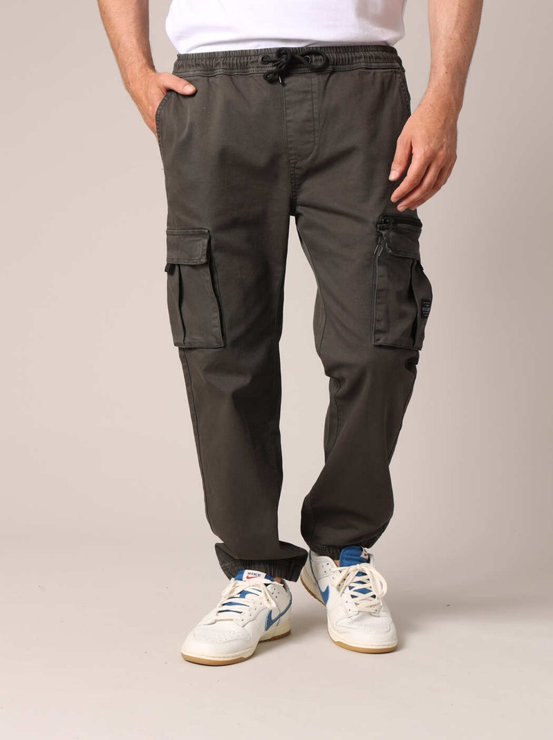 Pantalon MONROE gris anthracite - Kiabi