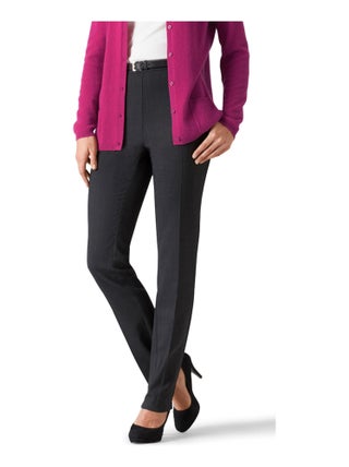 Pantalon motif grain caviar - Damart