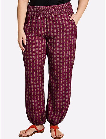 Pantalon Motif Imprimé - Taille Standard - Sheego