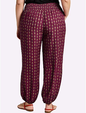 Pantalon Motif Imprimé - Taille Standard - Sheego