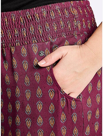 Pantalon Motif Imprimé - Taille Standard - Sheego