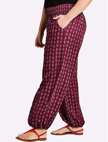 Pantalon Motif Imprimé - Taille Standard - Sheego
