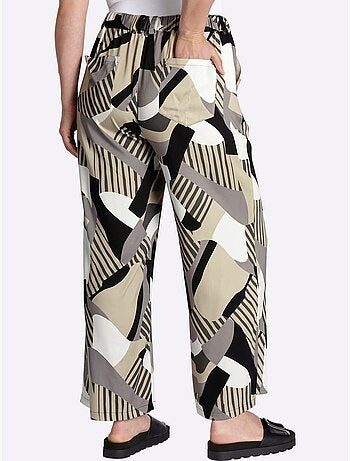 Pantalon Motif Imprimé - Taille Standard - Sheego