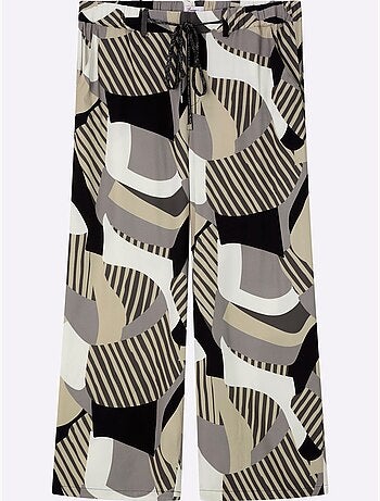 Pantalon Motif Imprimé - Taille Standard - Sheego