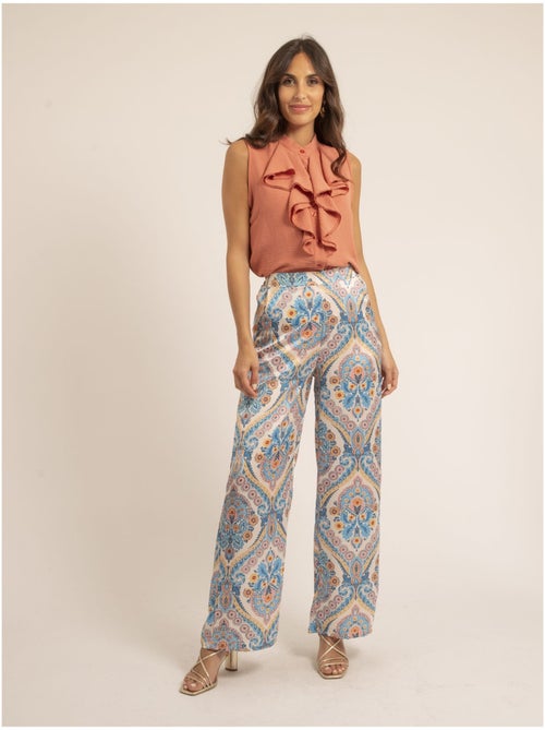 Pantalon motifs EDMA - Kiabi