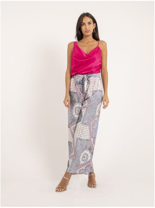 Pantalon motifs ELOANE - Kiabi