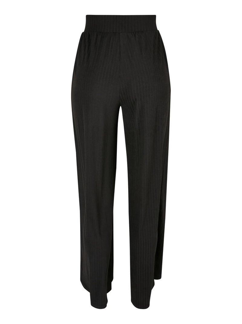 Pantalon motif/style côtelé - urban classics Noir - Kiabi