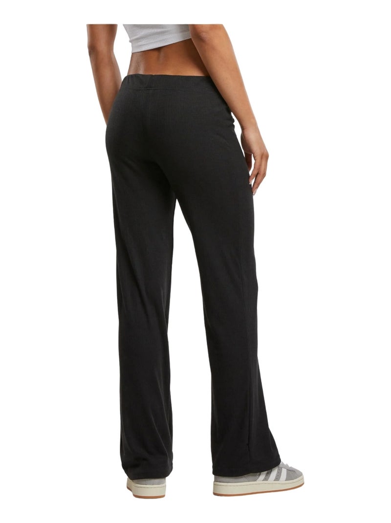 Pantalon motif/style côtelé - urban classics Noir - Kiabi