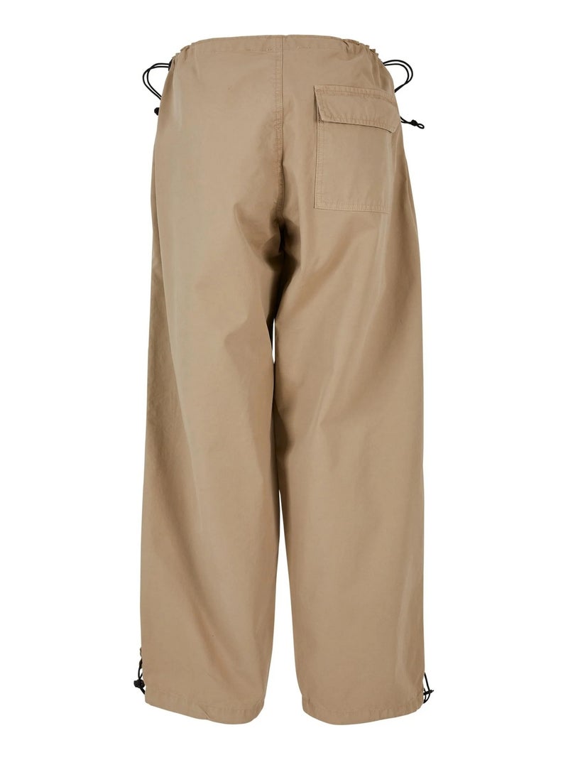 Pantalon motif/style parachute - urban classics Beige - Kiabi