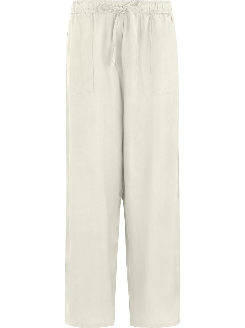 Pantalon motif/style uni elbrie - regatta Blanc cassé - Kiabi