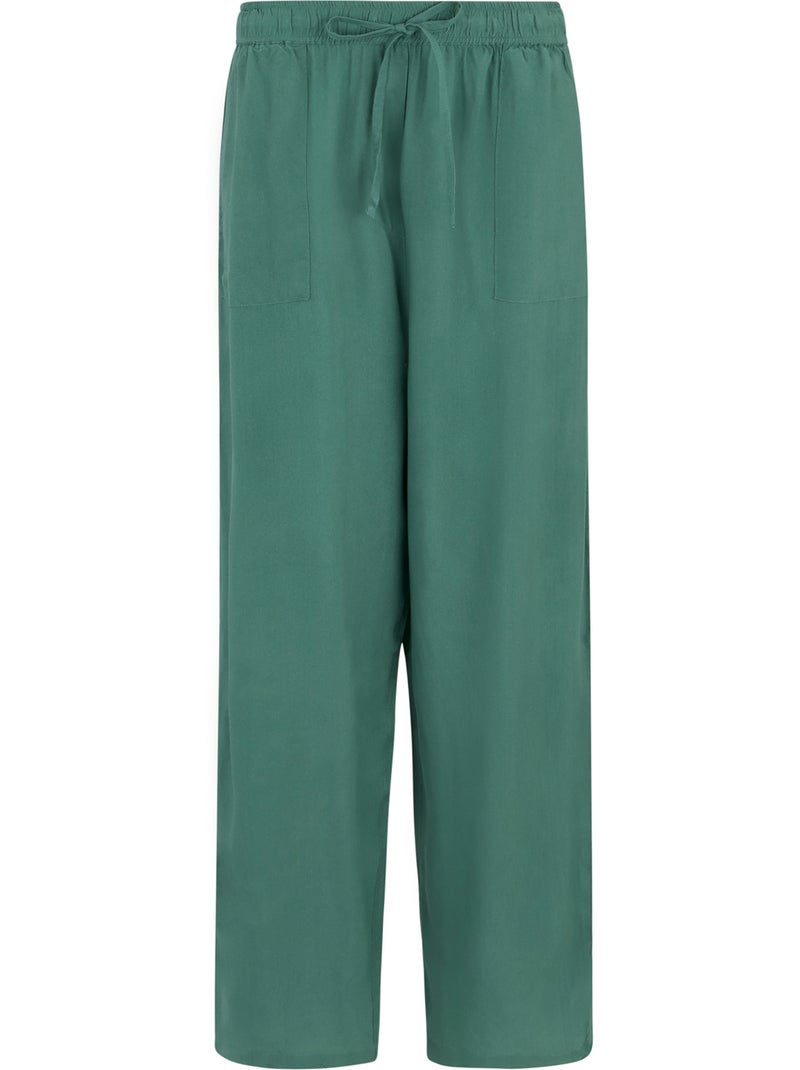 Pantalon motif/style uni elbrie - regatta Bleu turquoise - Kiabi