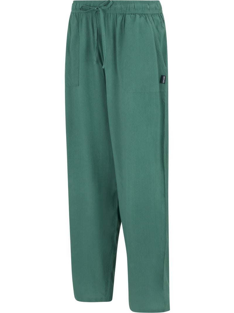 Pantalon motif/style uni elbrie - regatta Bleu turquoise - Kiabi