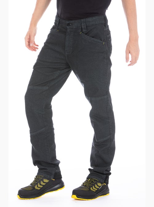 Pantalon multi-poches à ceinture haute dans le dos WELLER2 - Kiabi