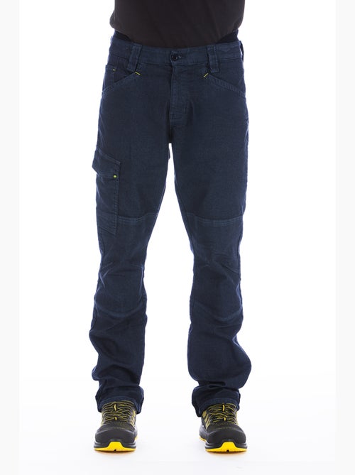 Pantalon multi-poches à ceinture haute dans le dos WELLER6 - Kiabi