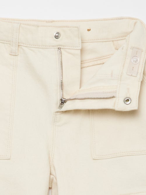 Pantalon multipoche - Coupe + confortable - Kiabi