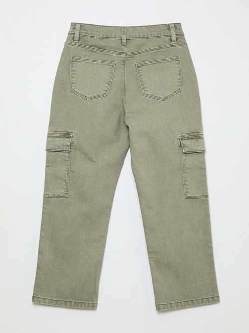 Pantalon multipoche - Coupe + confortable - Kiabi