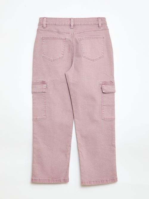 Pantalon multipoche - Coupe + confortable - Kiabi