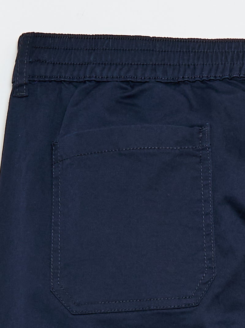 Pantalon multipoche - L36 Bleu - Kiabi