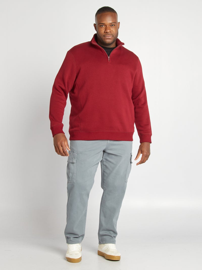 Pantalon multipoche Bleu - Kiabi