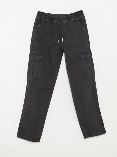 Pantalon multipoche élastiqué - Kiabi
