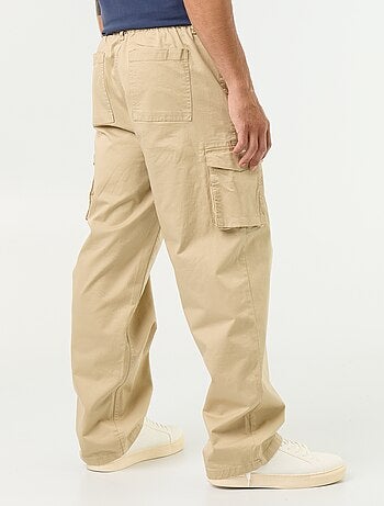 Pantalon multipoche regular fit