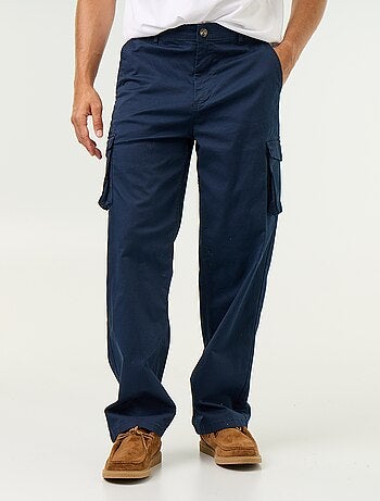 Pantalon multipoche regular fit