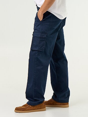 Pantalon multipoche regular fit