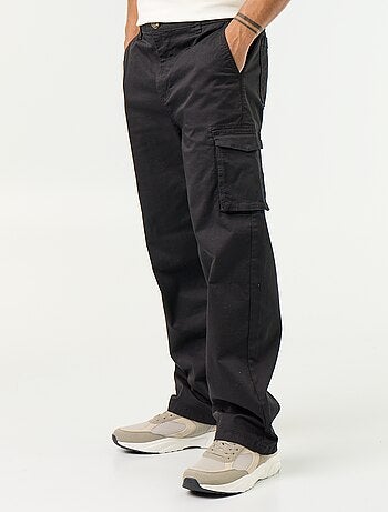 Pantalon multipoche regular fit