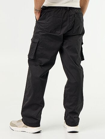 Pantalon multipoche regular fit