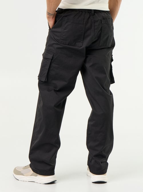 Pantalon multipoche regular fit - Kiabi