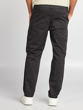 Pantalon multipoches coupe droite