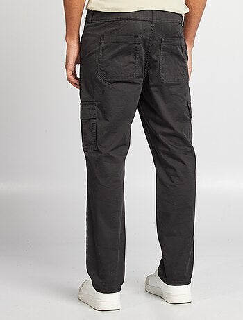 Pantalon multipoches coupe droite