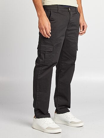 Pantalon multipoches coupe droite