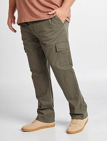 Pantalon multipoches uni