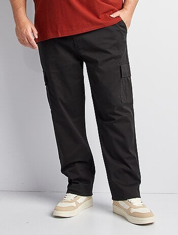 Pantalon multipoches uni