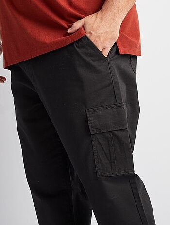 Pantalon multipoches uni