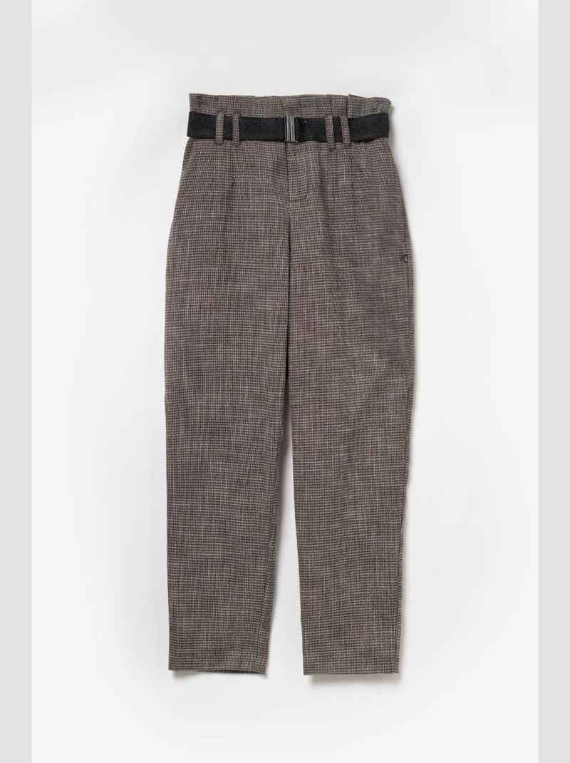 Pantalon NAGAGI carotte 'Le Temps Des Cerises' Marron - Kiabi