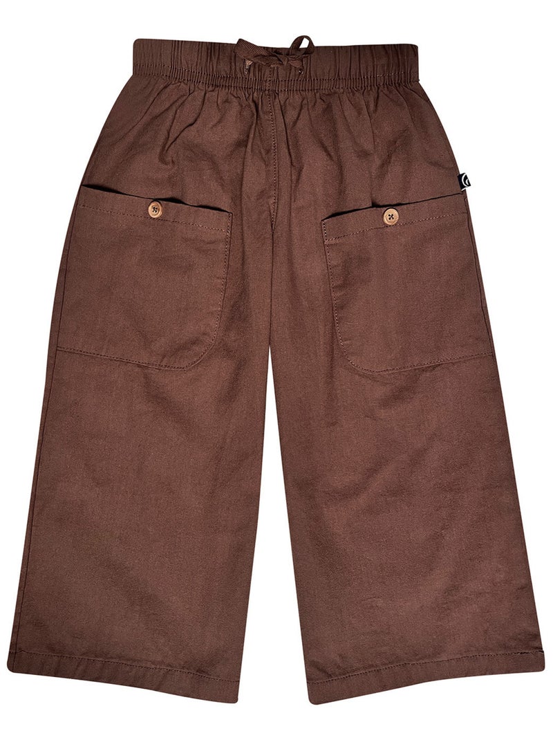 PANTALON NAHIA LES GRANDS DE SUCRE D'ORGE Marron - Kiabi