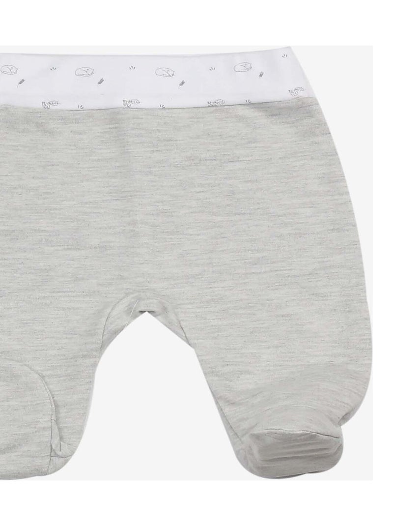 Pantalon naissance bébé Kinousses Gris - Kiabi