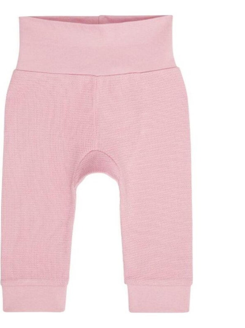 Pantalon Naissance en Coton Bio Rose Rose - Kiabi