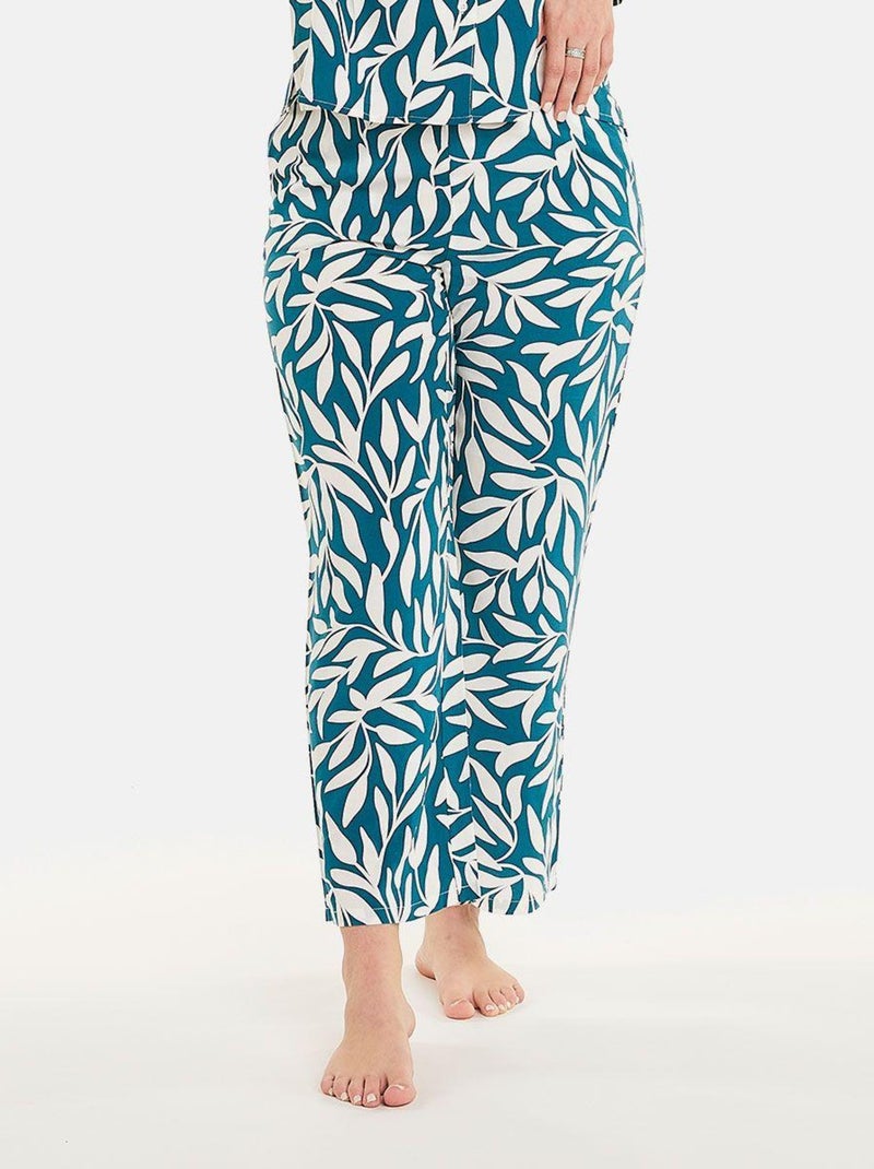 Pantalon NANAYA - Camille Cerf & Pomm'Poire Bleu - Kiabi