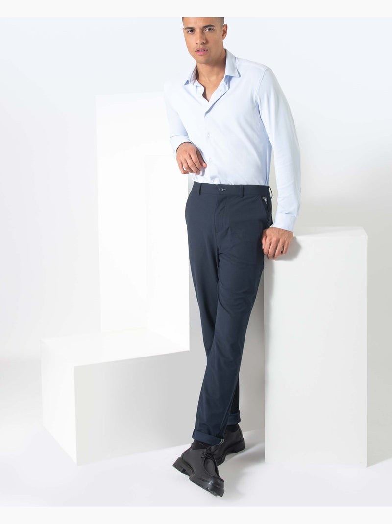 Pantalon Nano   Slim - New Man Bleu - Kiabi