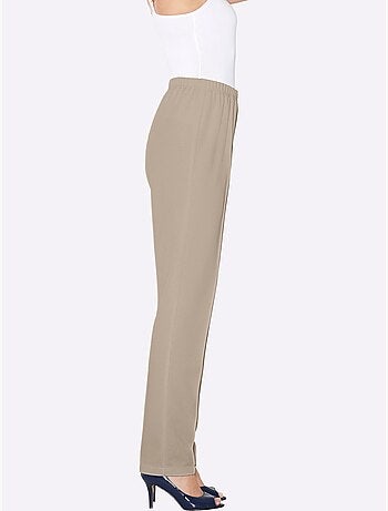 Pantalon Nervures Affinantes - Taille Courte - Moda Vilona